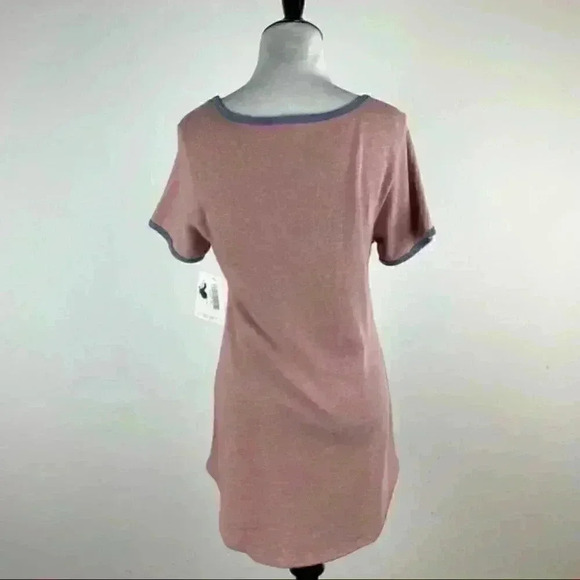 New Lularoe Classic T womans top size XS 4 tunic mauve blue - Picture 4 of 13